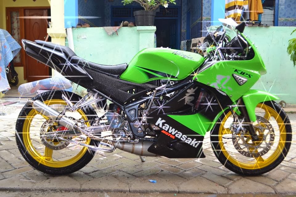 Gambar Modifikasi Motor Ninja Rr New - Gambar Mobil Dan Motor Keren